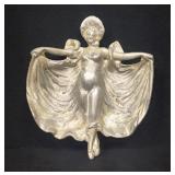 cast Alumium Dancing Girl Soap Dish