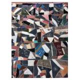 1903-1938 Crazy Quilt w Floral Back