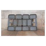 12 Slot Gem Pan R&E Mfg Co Patented April 8 1859