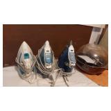 3 Irons and  Popcorn Maker