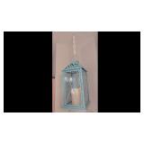 Aqua Battery Powered Hanging Candle
