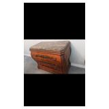 Chest of Drawers Faux Marble Top