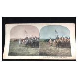 Teddy Roosevelt Rough Riders Stereo Card Teddy Roosevelt Rough Riders Stereo Card