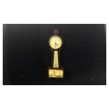 8 Day Warwick Banjo Clock from New Haven Conn 8 Day Warwick Banjo Clock from New Haven Conn