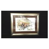 Framed Mushroom Art 11 x 14 Frame Framed Mushroom Art 11 x 14 Frame