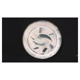 Signed 14' Art Pottery Charger Signed 14' Art Pottery Charger