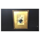 Floral Watercolor Painting Signed & Dated 1932 Floral Watercolor Painting Signed & Dated 1932