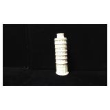 White Leaning Tower of Pisa Cheese Dispenser White Leaning Tower of Pisa Cheese Dispenser