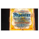 ca 1926 Winchester Repeater Paper Shot Shells Box ca 1926 Winchester Repeater Paper Shot Shells Box