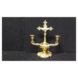 Altar Crucifix Candle Holder 11' Tall Altar Crucifix Candle Holder 11' Tall