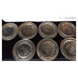 (28) Glass Jar Topper Inserts, Mostly Presto (28) Glass Jar Topper Inserts, Mostly Presto