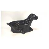 Black Labrador Retriever Art Glass Signed Baccarat Black Labrador Retriever Art Glass Signed Baccarat