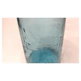 MASON Jar appears to have Pontil mark, straw marks MASON Jar appears to have Pontil mark, straw marks