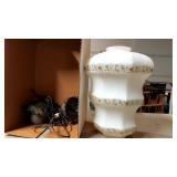 Entry Lamp w Frosted Glass Globe (about 14' Tall) Entry Lamp w Frosted Glass Globe (about 14' Tall)