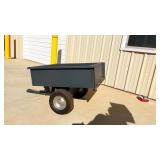 Grey Yard Cart (wheels may need to be pumped up) Grey Yard Cart (wheels may need to be pumped up)