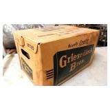 Griesedieck Bros Cardboard 24 Bottle Case Griesedieck Bros Cardboard 24 Bottle Case