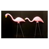 2 Plastic Flamingos 2 Plastic Flamingos
