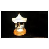 Musical Porcelain Carousel about 17' tall x 12' Musical Porcelain Carousel about 17' tall x 12'