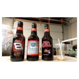 3 Magnum Sized Budweiser Bottles 14+' Tall 3 Magnum Sized Budweiser Bottles 14+' Tall