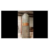ACME Missouri Lamp & Mfg Brass Fire Extinguisher ACME Missouri Lamp & Mfg Brass Fire Extinguisher