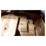 (11) 7x8 Sebastiani Cutting Boards (11) 7x8 Sebastiani Cutting Boards
