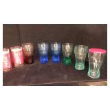 8 Coca Cola Glasses 8 Coca Cola Glasses