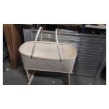 Vintage Folding Baskenette by Burlington Basket Co Vintage Folding Baskenette by Burlington Basket Co
