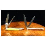 (2) 3 Inch Blade Pocket Knives Jowika & Imperial (2) 3 Inch Blade Pocket Knives Jowika & Imperial