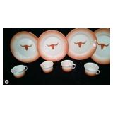 Texas Longhorn Metal 8pc Set Texas Longhorn Metal 8pc Set
