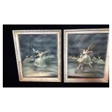 2 Framed Ballerina Prints Ria Loederer 2 Framed Ballerina Prints Ria Loederer