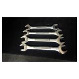4 Craftsman USA Wrenches 11/16 - 7/8 4 Craftsman USA Wrenches 11/16 - 7/8