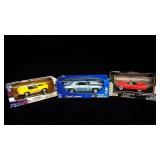 3 NIB Die Cast Cars 3 NIB Die Cast Cars