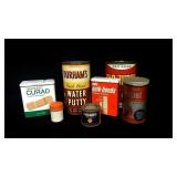 Collection Of Vintage Advertising TIns Collection Of Vintage Advertising TIns