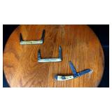 (3) 2 Blade Pocketknives (3) 2 Blade Pocketknives