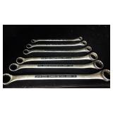 6 Craftsman USA Closed End Wrenches 3/8 - 1 6 Craftsman USA Closed End Wrenches 3/8 - 1
