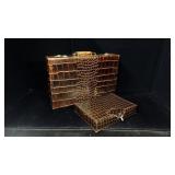 Alligator Hide Briefcase & Travel Case Alligator Hide Briefcase & Travel Case