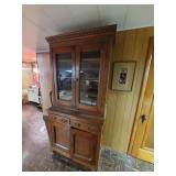 1880s Oak China Hutch 1880s Oak China Hutch