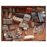 Flat of Small Ceramic Houses Flat of Small Ceramic Houses