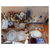 4 Flats of Glassware, Vases, Pitchers, etc 4 Flats of Glassware, Vases, Pitchers, etc