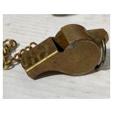 Copper & Brass Lot, US Army Whistle Copper & Brass Lot, US Army Whistle