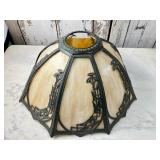 Butterscotch Slag Glass Lamp Shade Butterscotch Slag Glass Lamp Shade