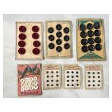1920s NOS Buttons Rhinestones & Bakelite 1920s NOS Buttons Rhinestones & Bakelite
