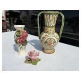 Italian Vases & Capidimonte Flower Italian Vases & Capidimonte Flower