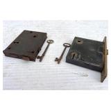 (2) Lock Assemblies with a Working Key (2) Lock Assemblies with a Working Key