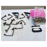 Metal Shelf Brackets, Wall Hooks, etc. Metal Shelf Brackets, Wall Hooks, etc.