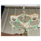 Art Deco Metal Chandelier Art Deco Metal Chandelier