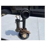 Black Hand Held Phone S243 No 22 Metal Stand Black Hand Held Phone S243 No 22 Metal Stand