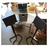 Speaker Lot (5) Harmon Kardon, Brookstone NXT