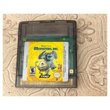 Nintendo Gameboy Color Monsters Inc. Game Cartrdg