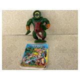 Leech 1984 MOTU w/Suction Unleashed mini comic